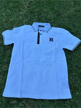 Amiri white polo